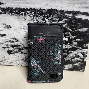 Lug Tandem Zip Bouquet Black